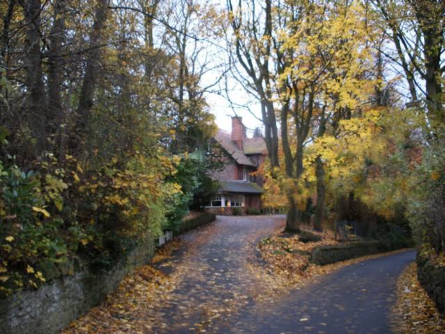The Old Rectory in Haughton Green, just before it was demolished