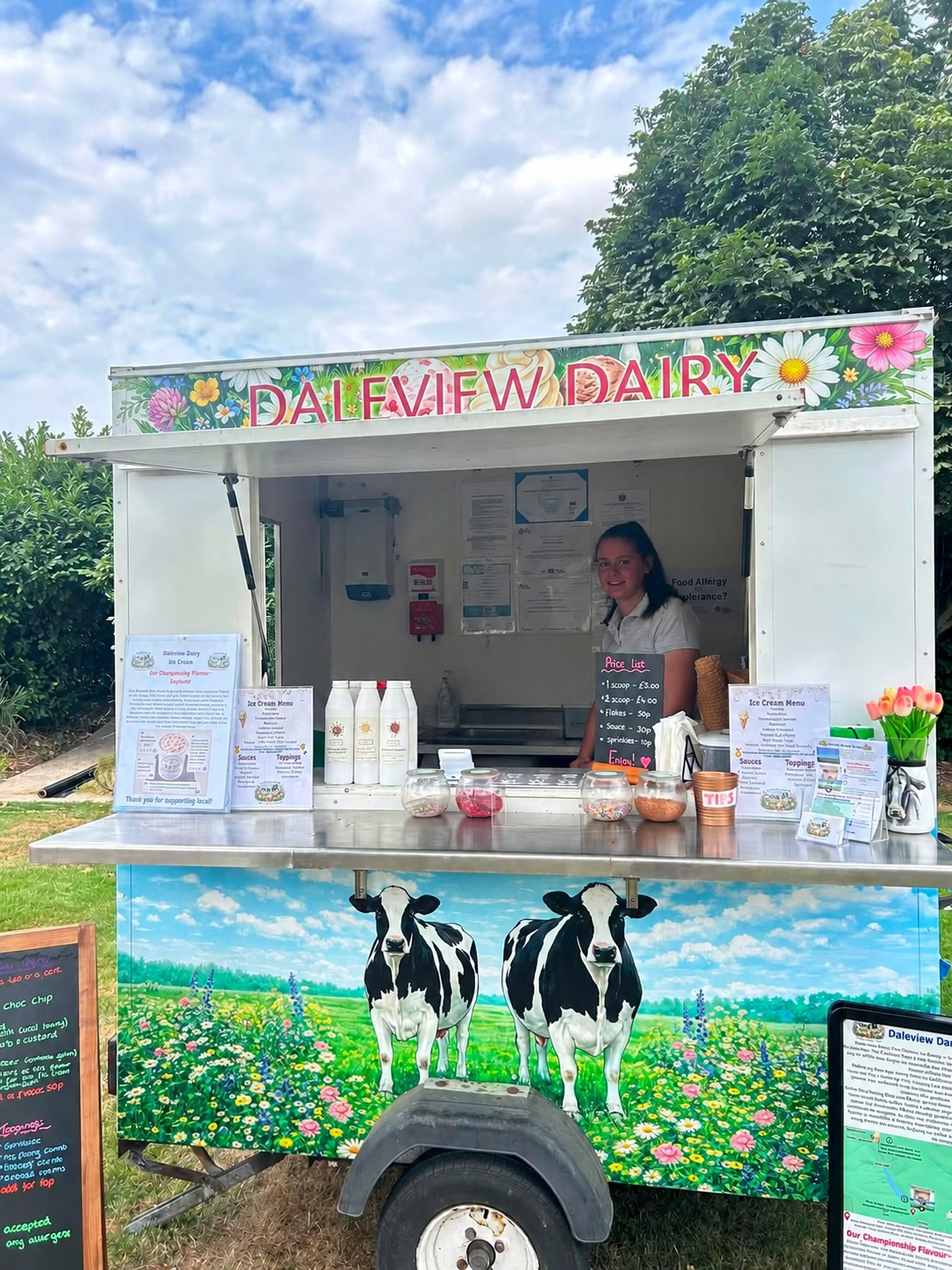 Millie from Nidderdale's Daleview Dairy