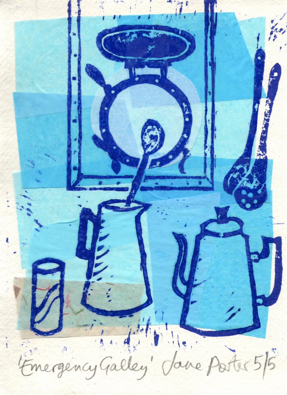 Emergency Galley. Jane Porter. Jackall Print Exchange. (Image: Mills)