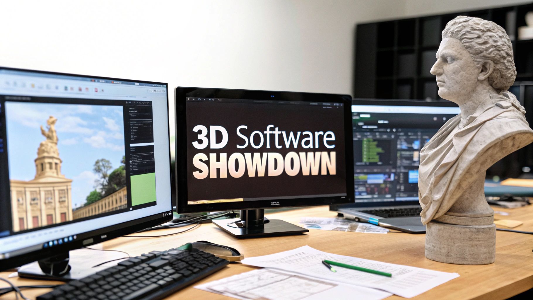 3D Modeling Software Comparison for Creative Teams