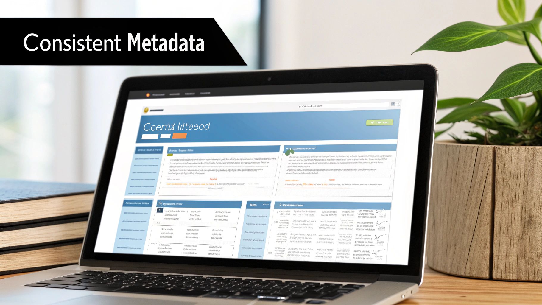 Establish Consistent Metadata Standards