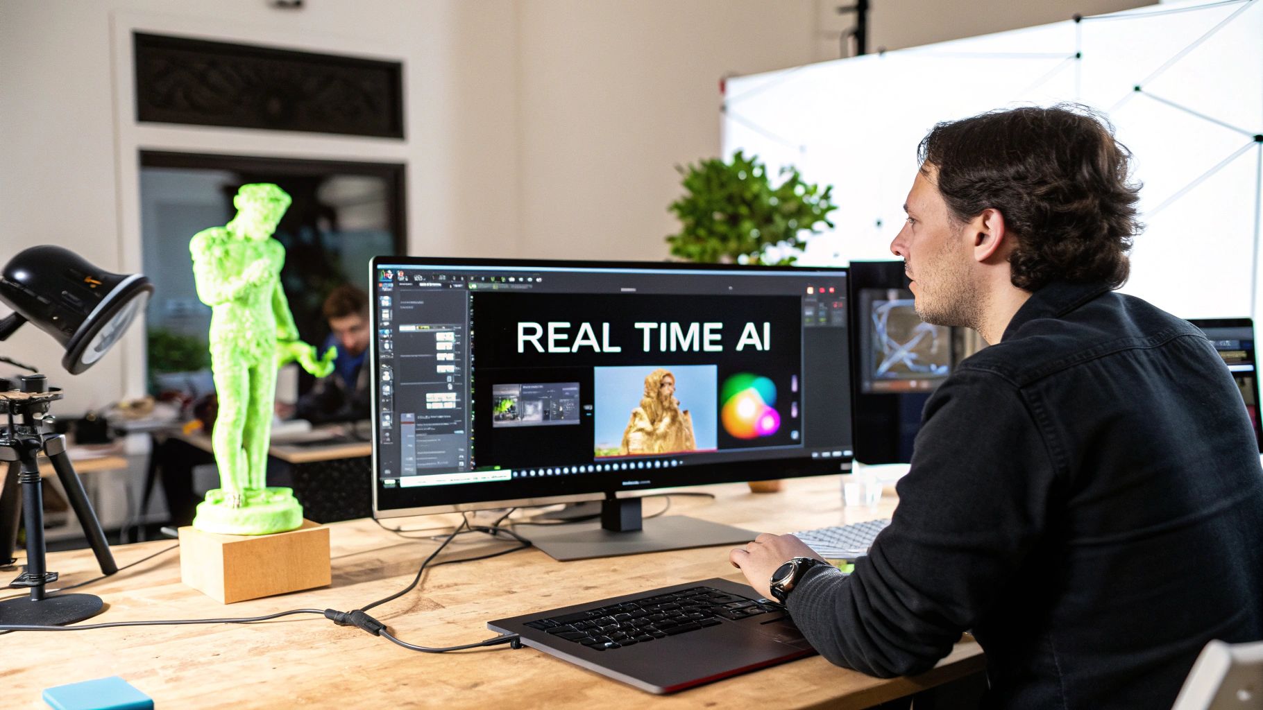 Real Time AI and Visual Creativity