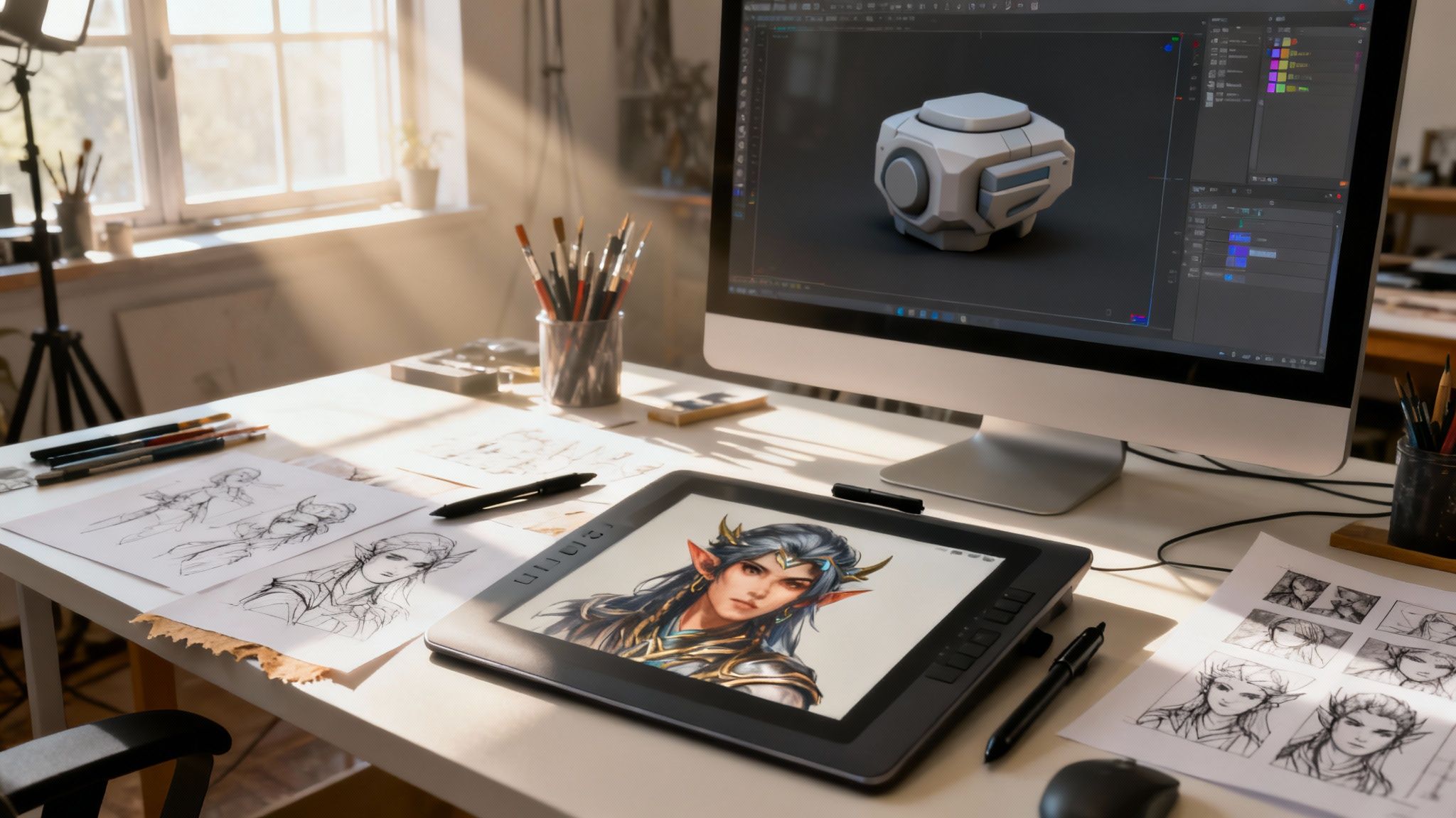 A Guide to Creating Concept Art for Games