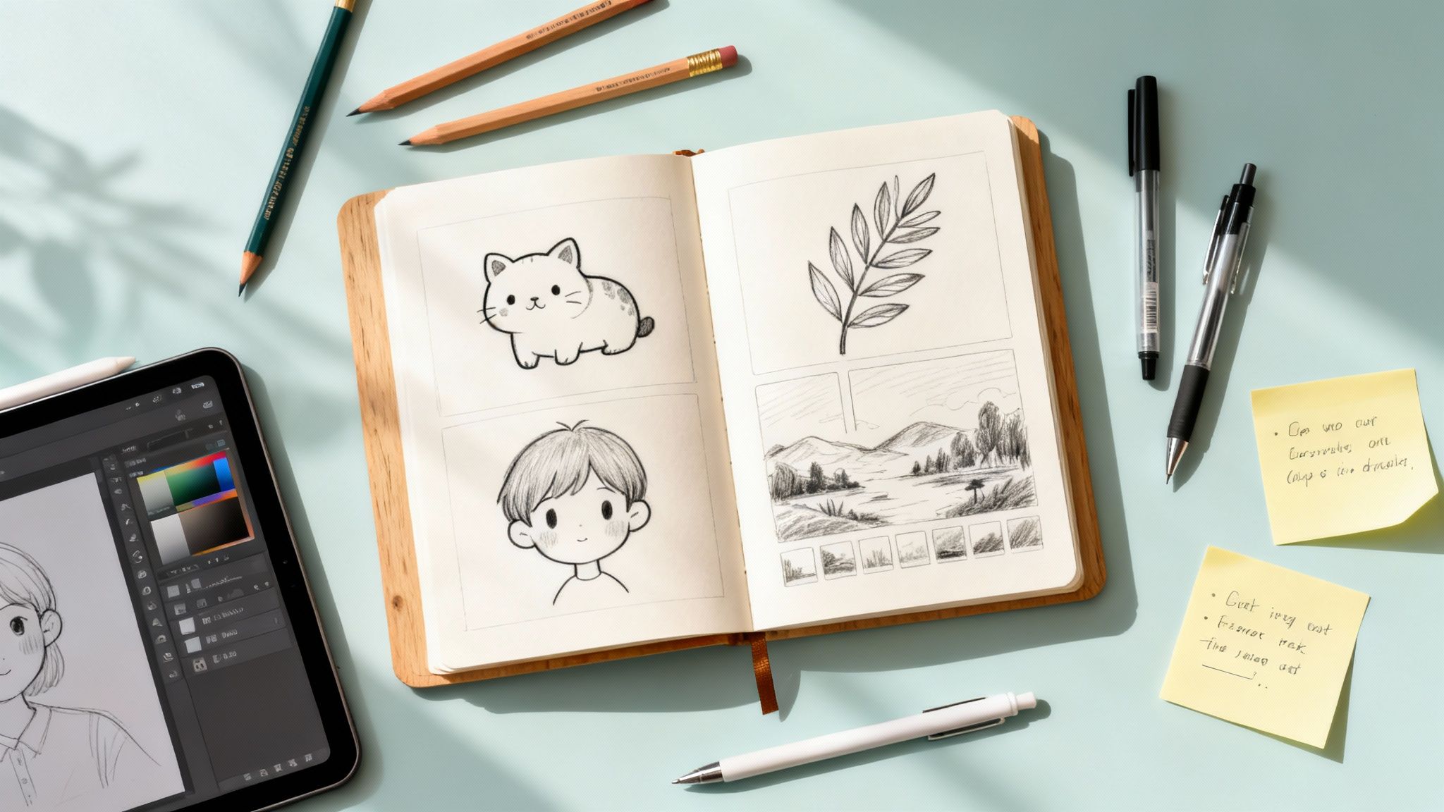 10 Creative Drawing Ideas Easy Enough for 2025 Beginners
