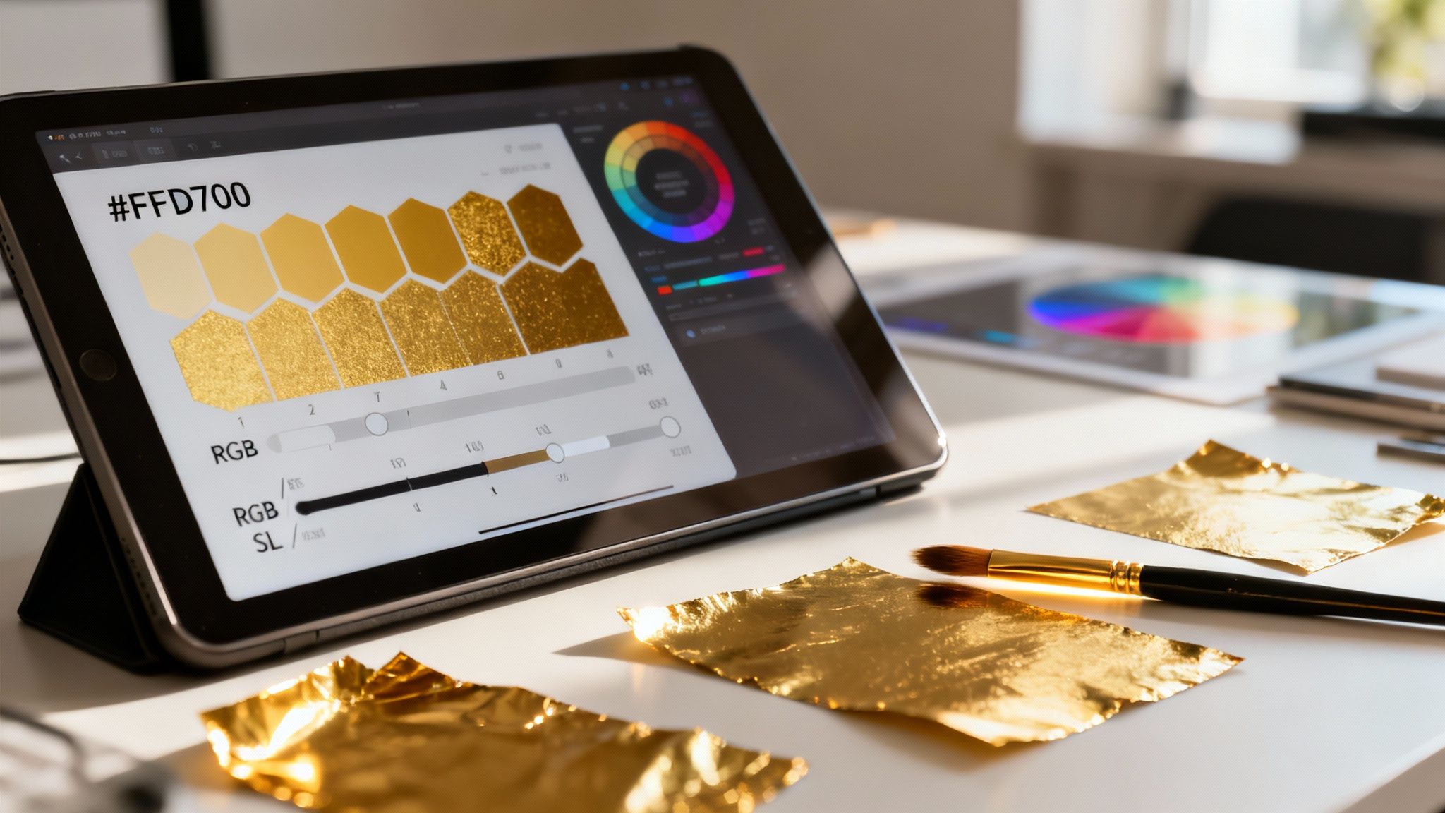 Unlock Golden Hex Code Precision for Creative Designers