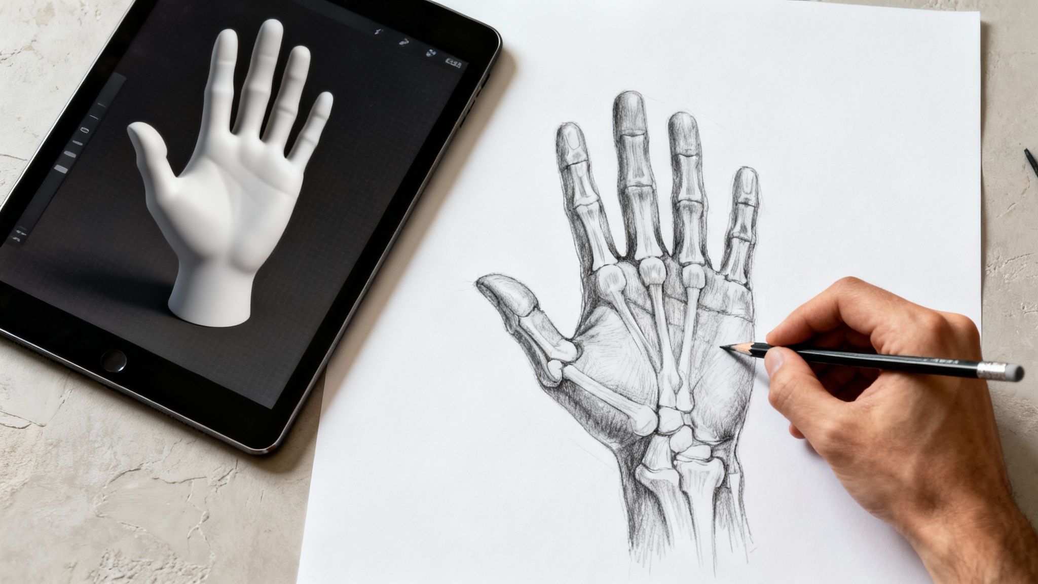 A Practical Guide to Creating Realistic Drawings of Hands