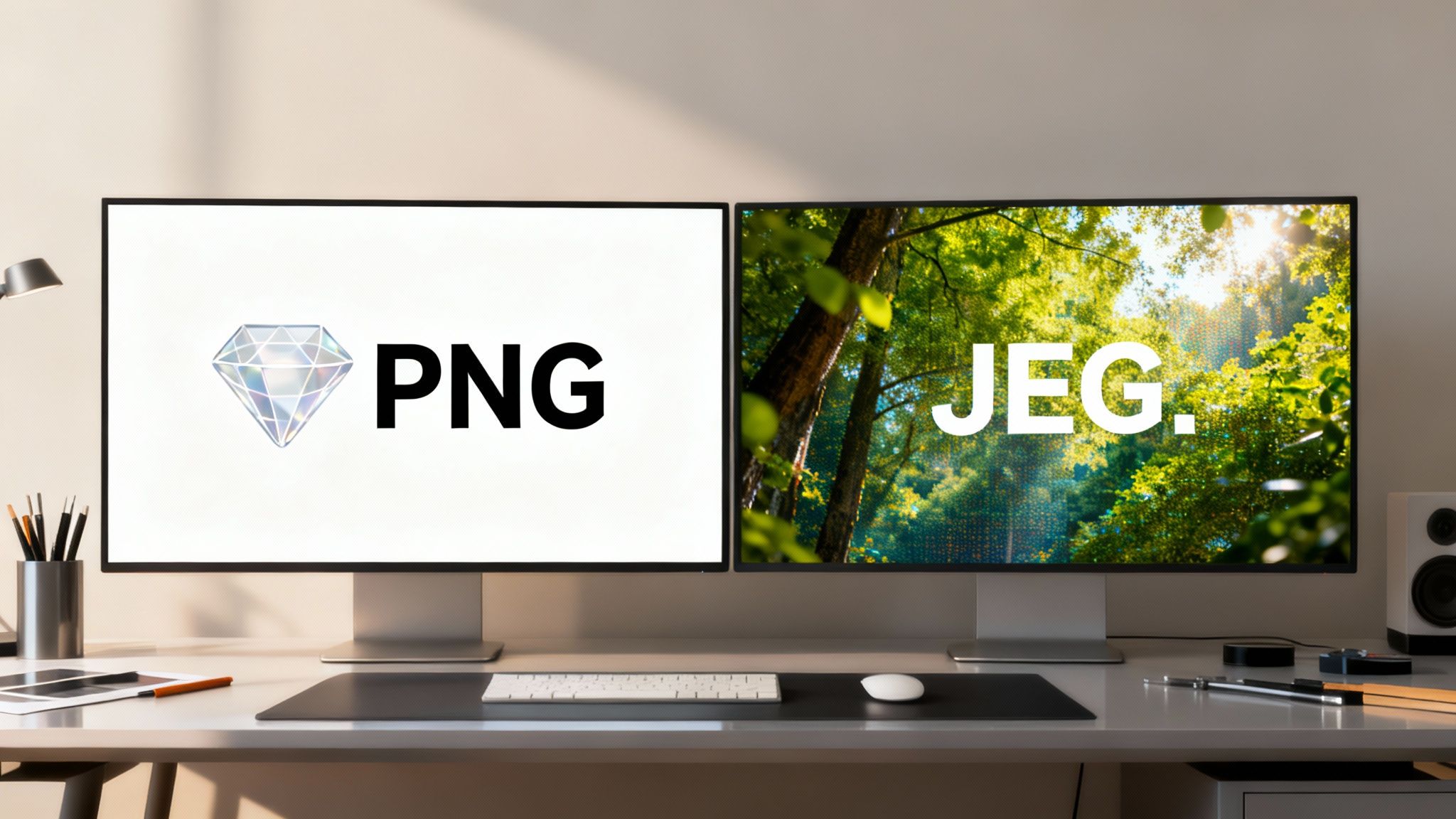 PNG Format Vs JPEG A Practical Guide for Creative Teams