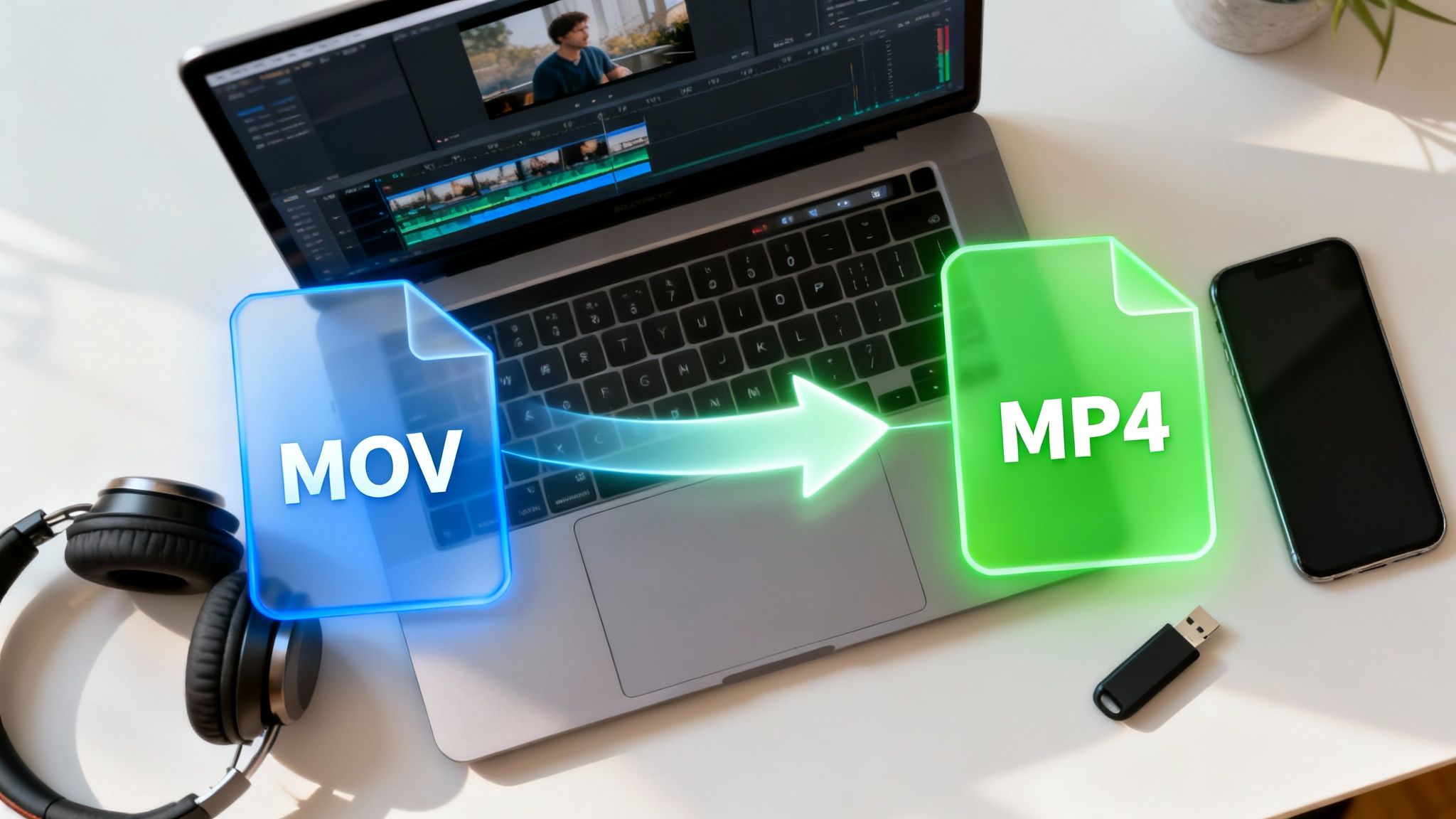 Convert MOV to MP4 a Guide for Creative Teams