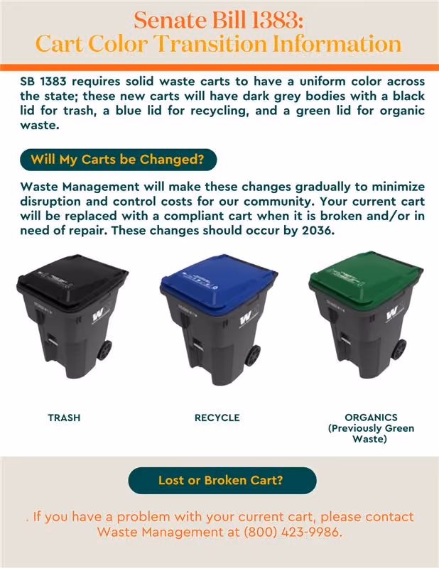 Cart Color Transition Information