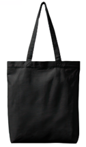 black tote bag