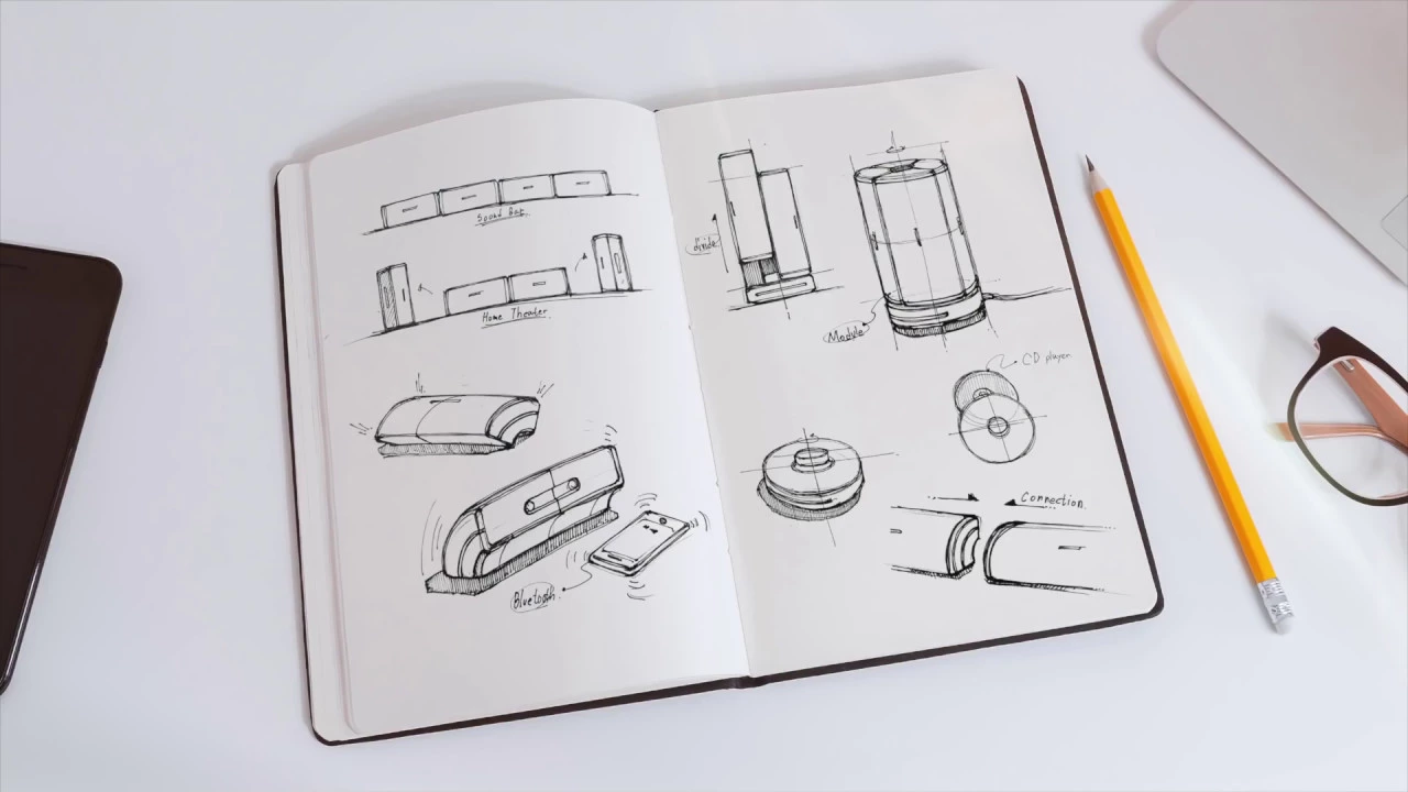 Poster image of the video about How To Sketch Like A Product Designer