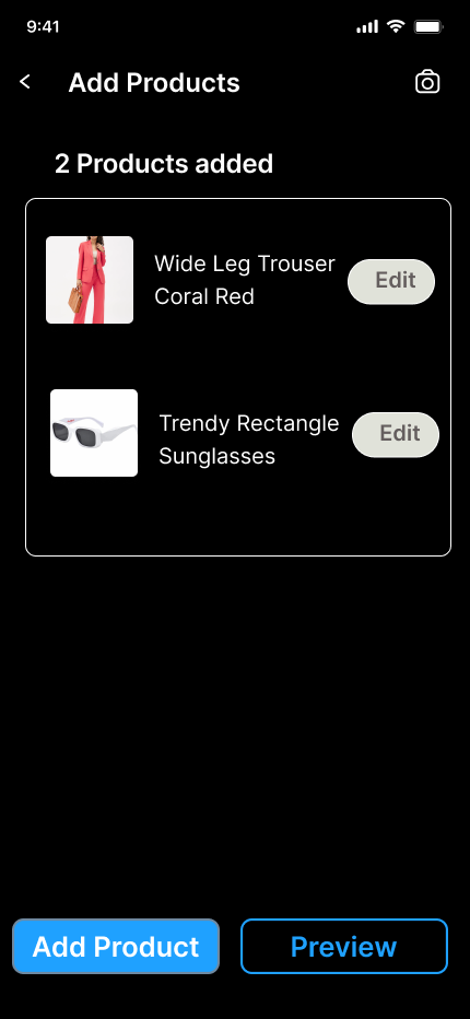 2 products added page
