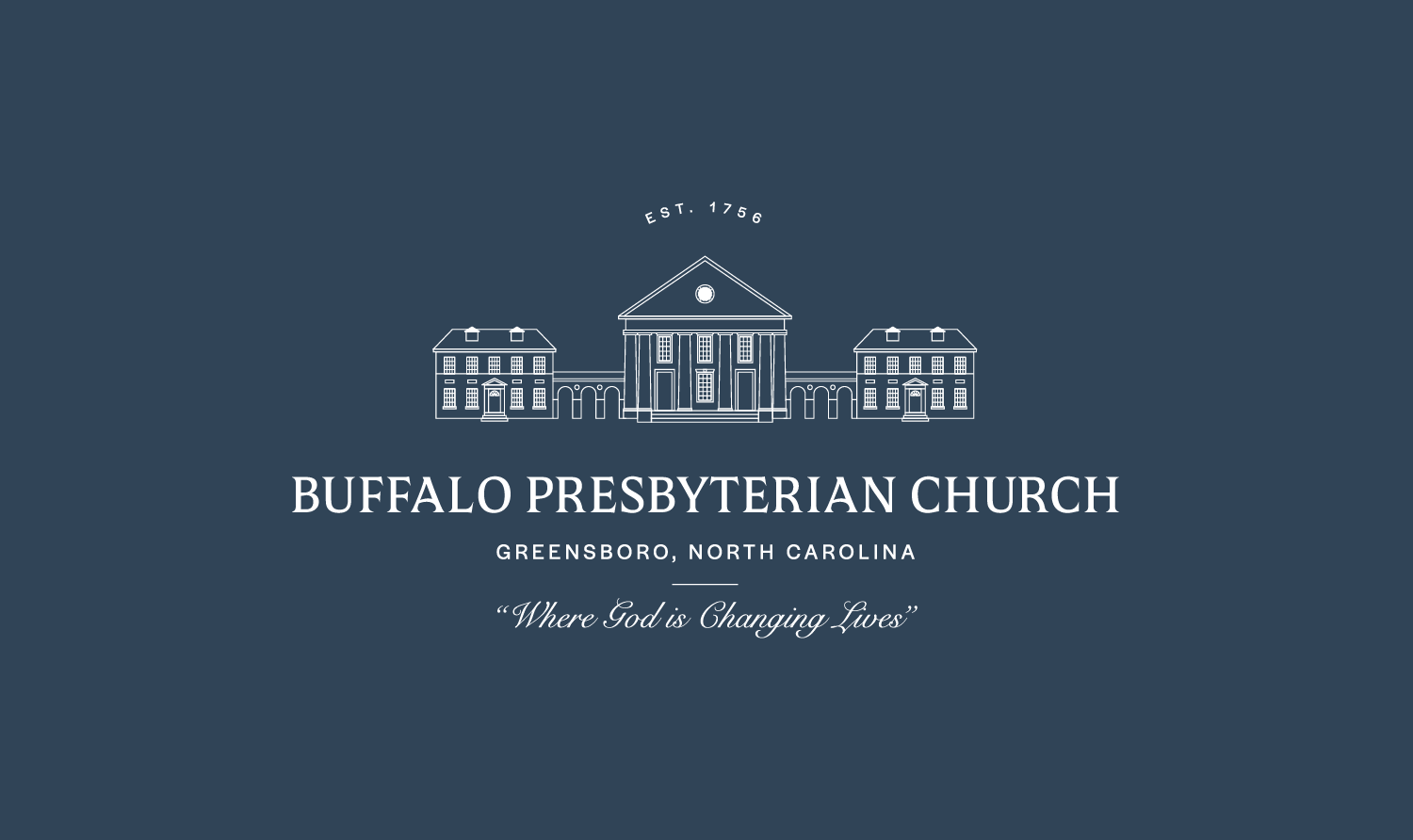 Logo design for Buffalo Presbyterian Church by Caitlin Hottinger Design