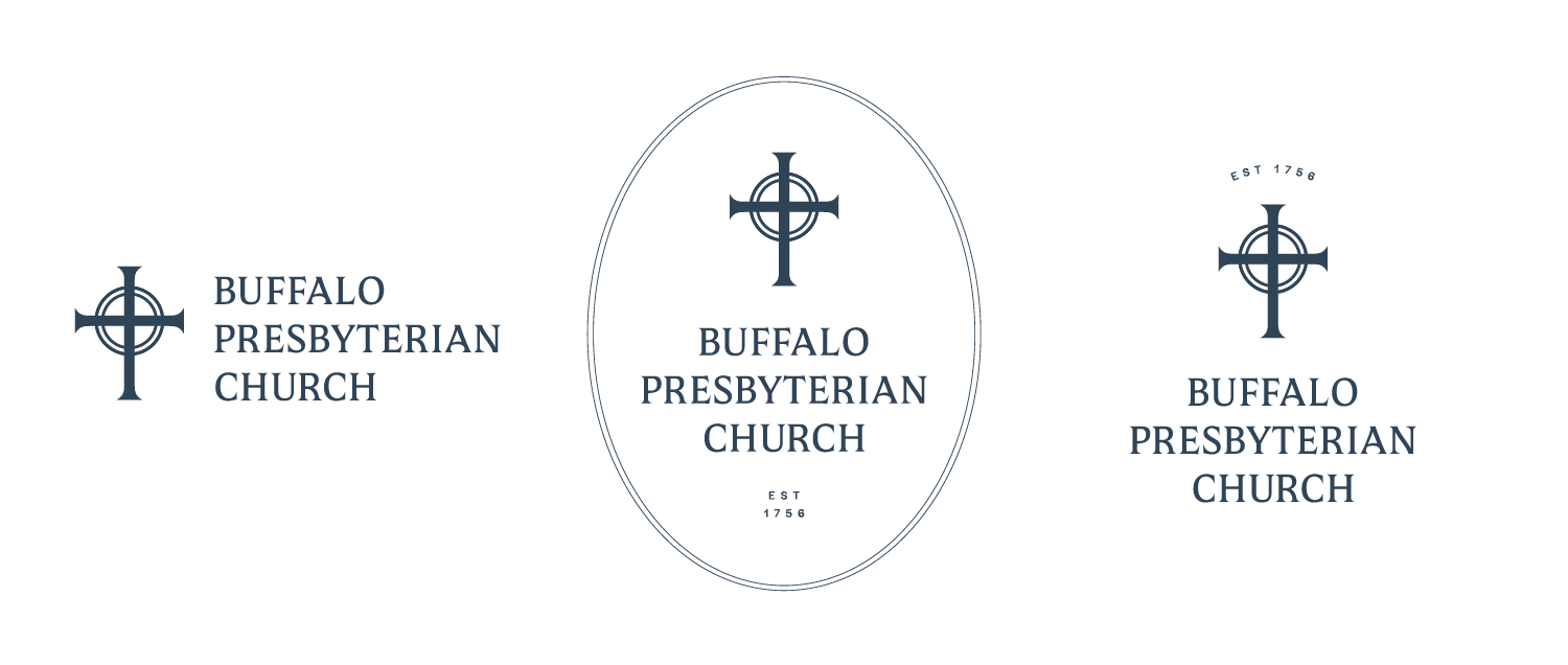 Logo design for Buffalo Presbyterian Church by Caitlin Hottinger Design