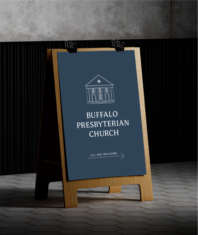 Logo design for Buffalo Presbyterian Church by Caitlin Hottinger Design