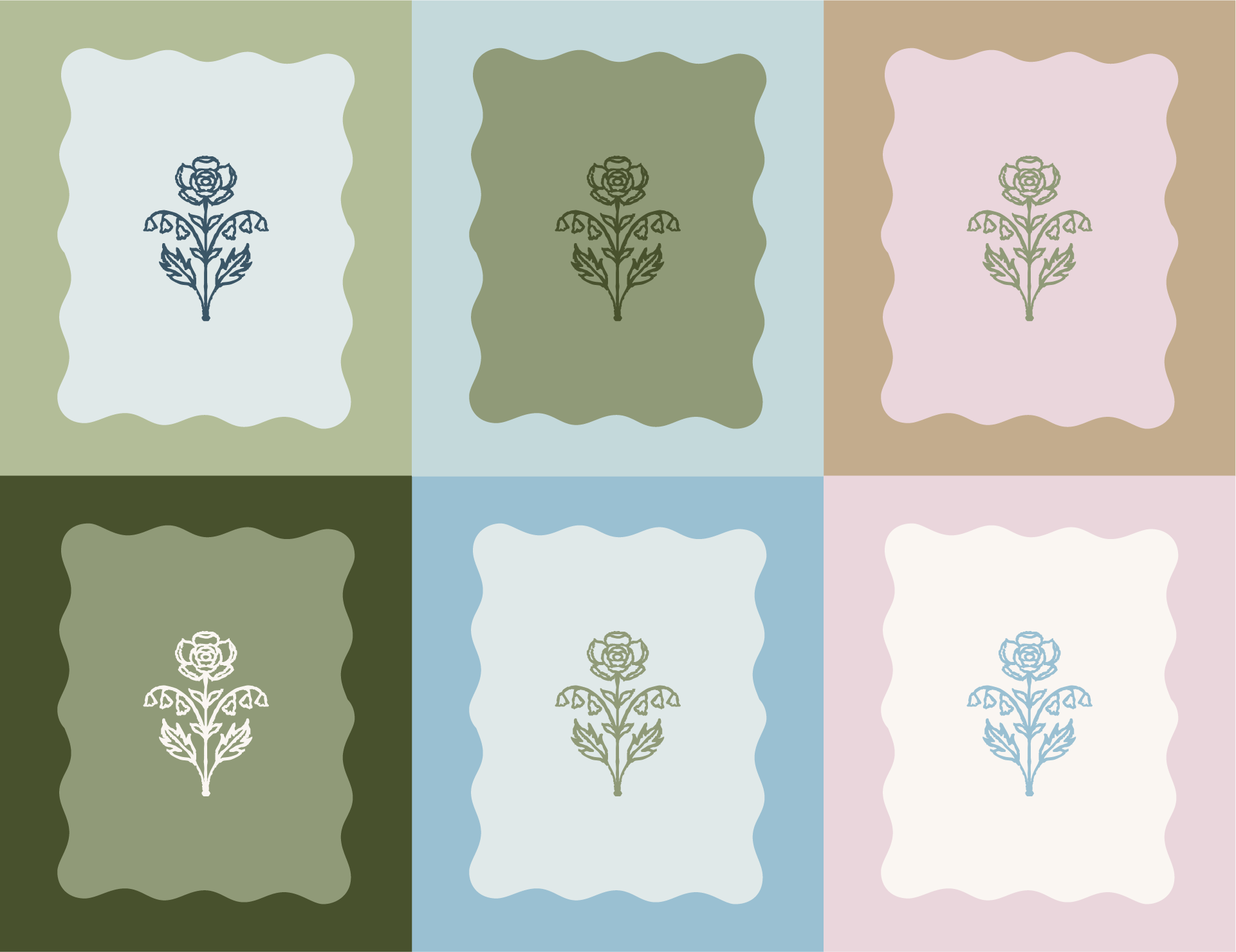 Branding and logo design for luxury wedding planner by Caitlin Hottinger Design