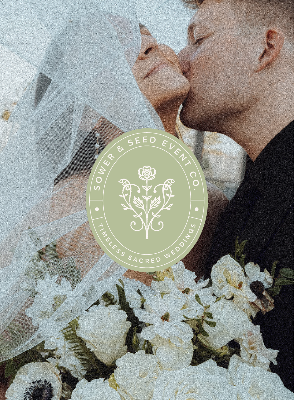 Branding and logo design for luxury wedding planner by Caitlin Hottinger Design