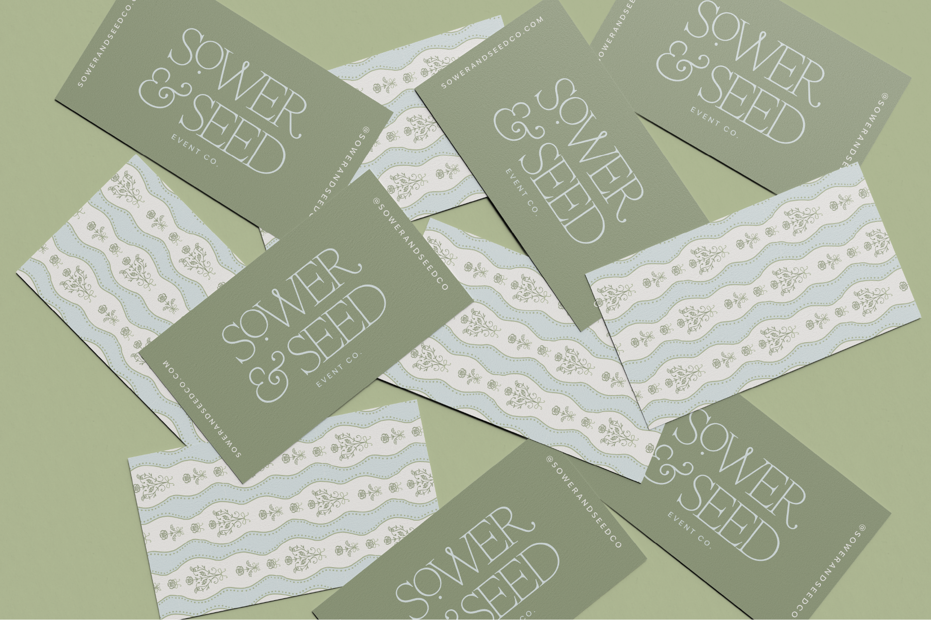 Branding and logo design for luxury wedding planner by Caitlin Hottinger Design