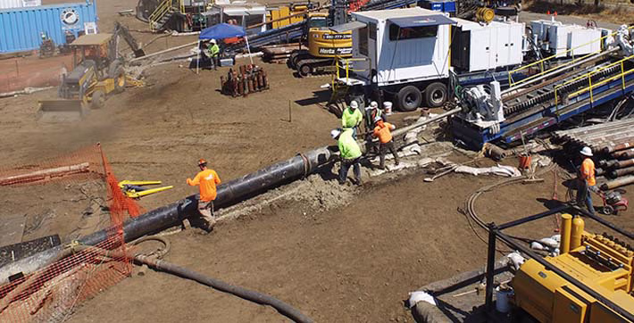 Cache Creek Gas Line