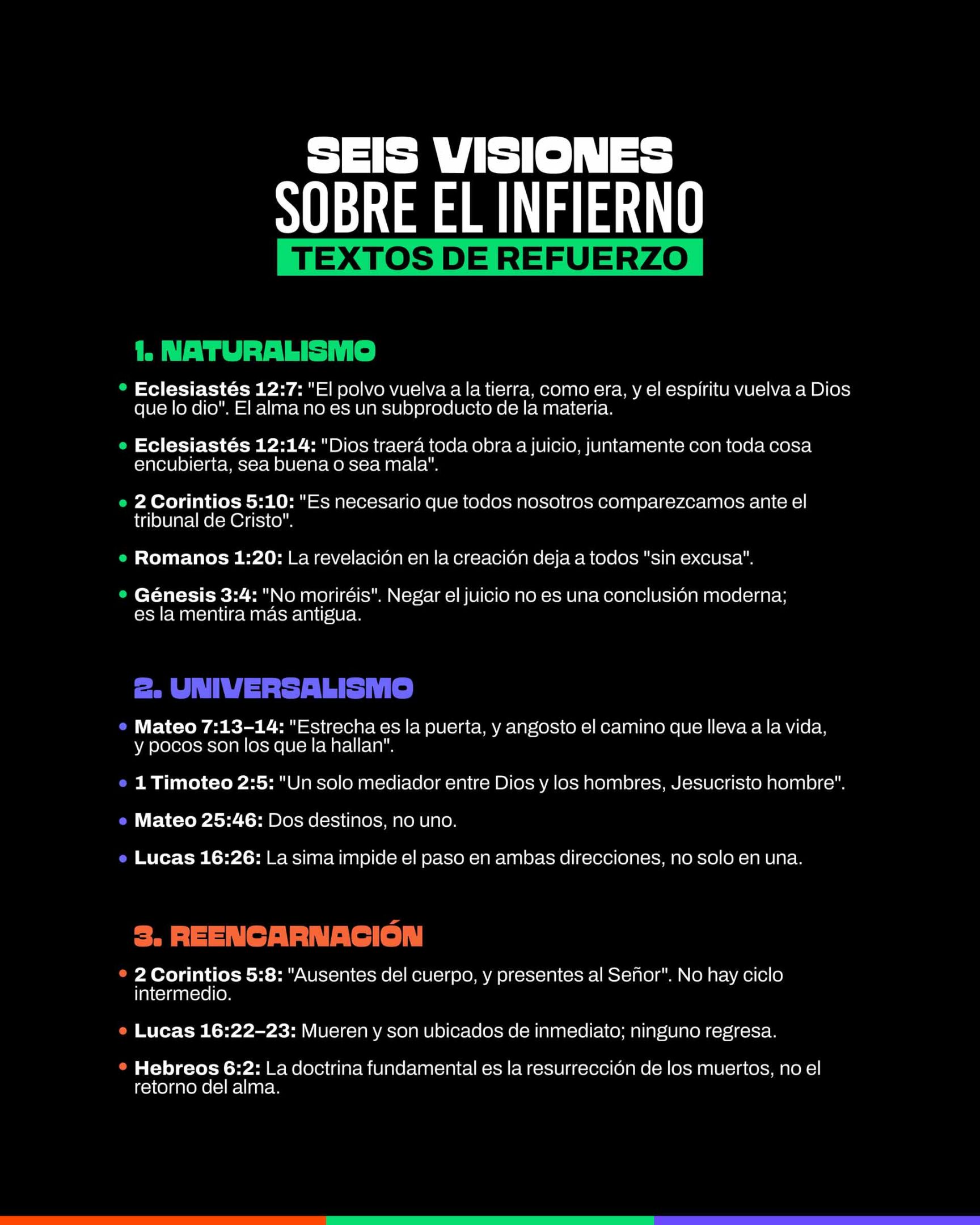 Seis versiones sobre el infierno 2