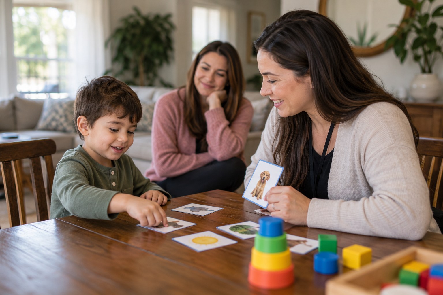 Child building communication and independence through individualized home-based ABA therapy in Philadelphia, PA