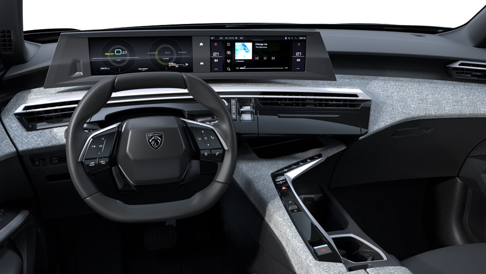 Peugeot 3008 hybride en LLD - intérieur
