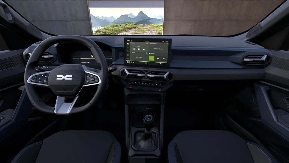 Dacia Duster interieur boite automatique