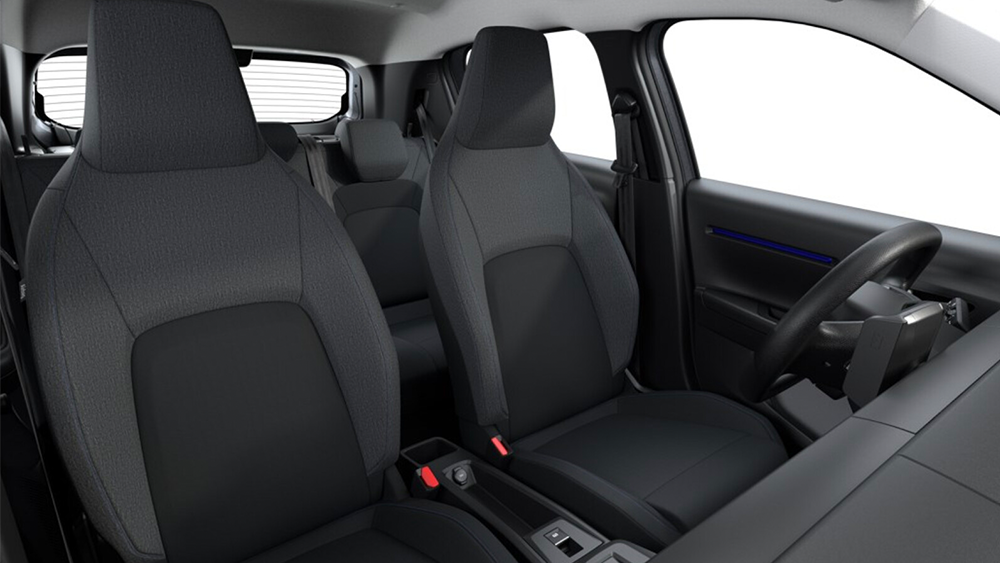 Intérieur de la citroën C3 en LLD pour entreprise