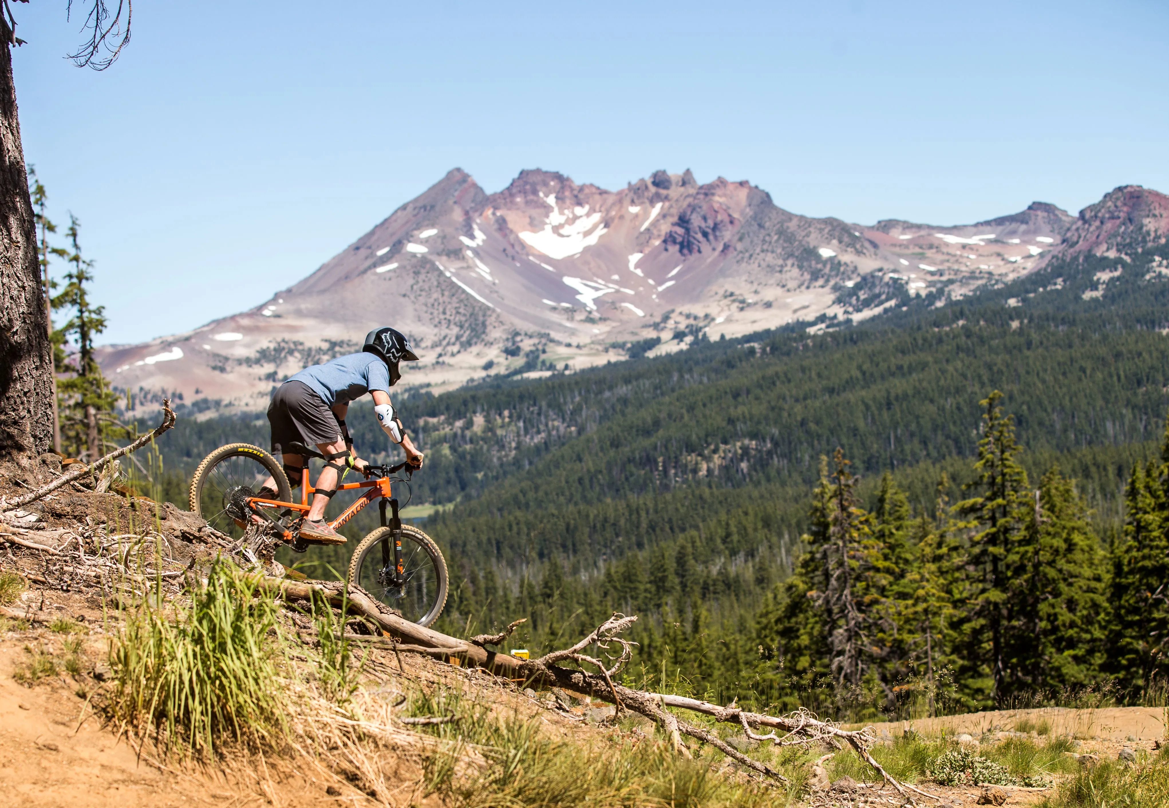 Mountain biker. Photo credit  Steve Heinrichs
