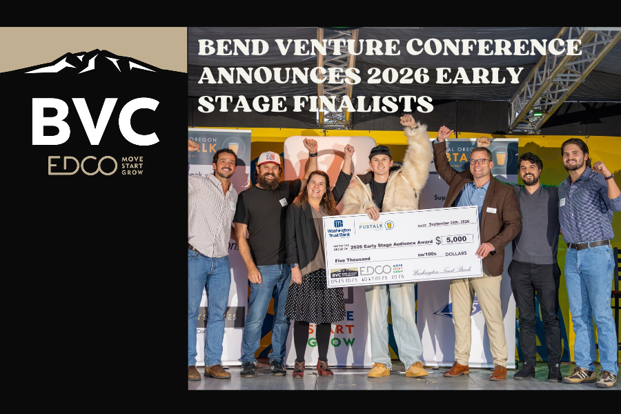 EDCO Announces Five Early Stage Finalists for the 2026 Bend Venture Conference