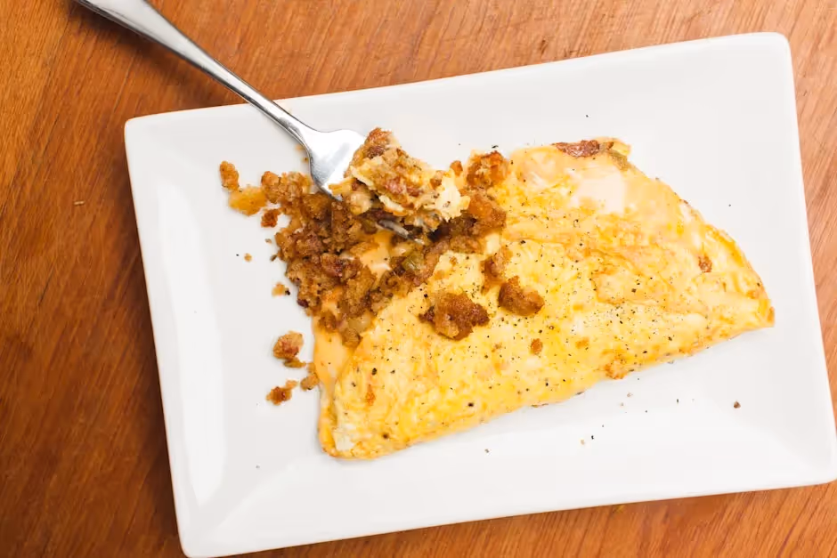 Stuffing Omelet