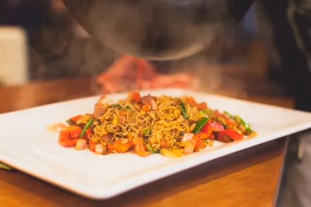 Five Minute Stir Fry Noodles