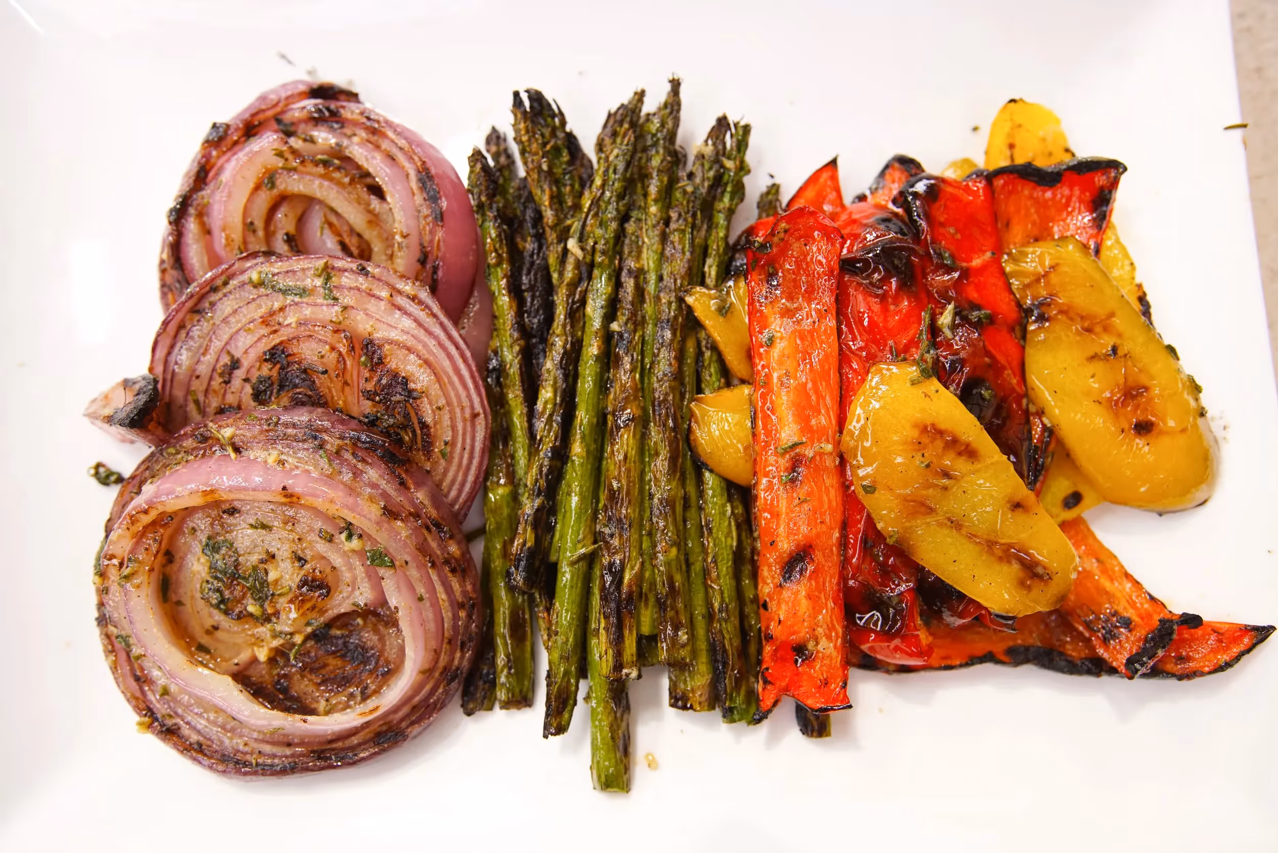 Herb Butter Grilled Vegetables