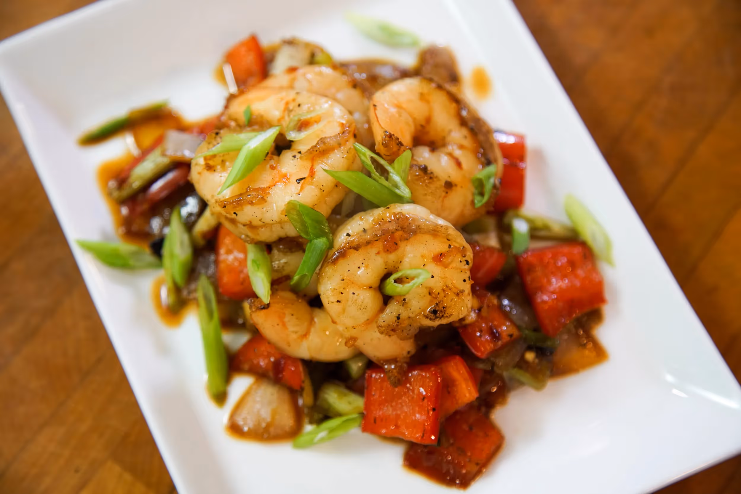 Spicy Honey Shrimp