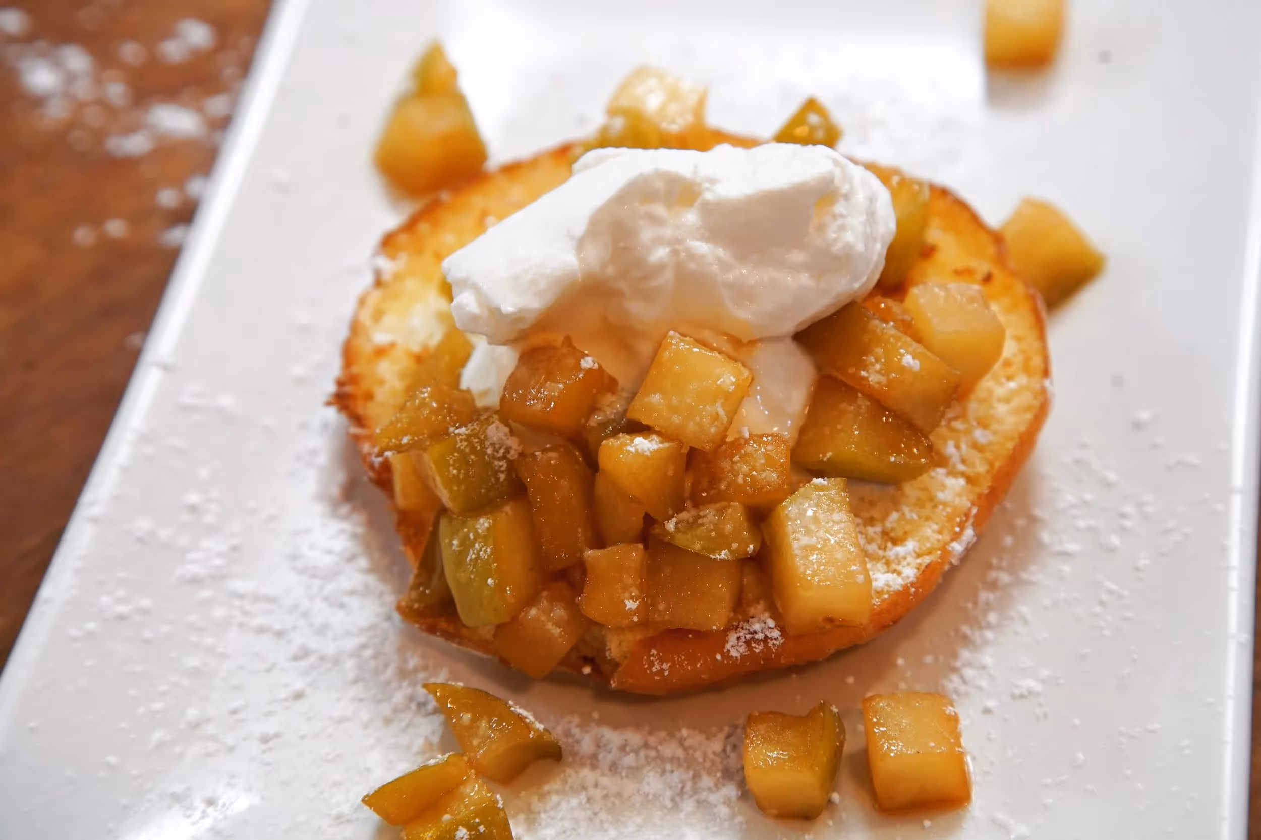 Whiskey Apple Donut