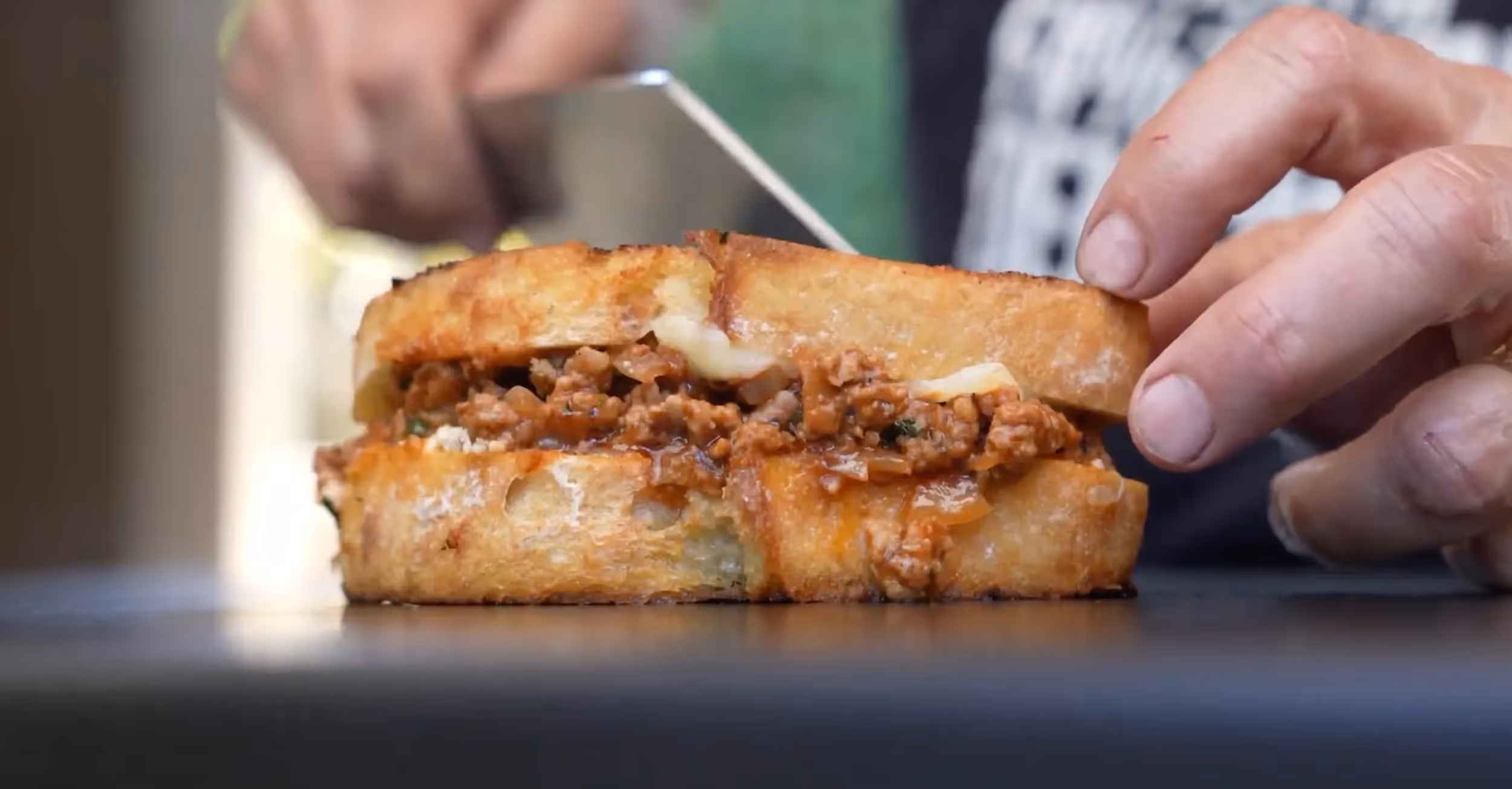 Lasagna Grilled Cheese