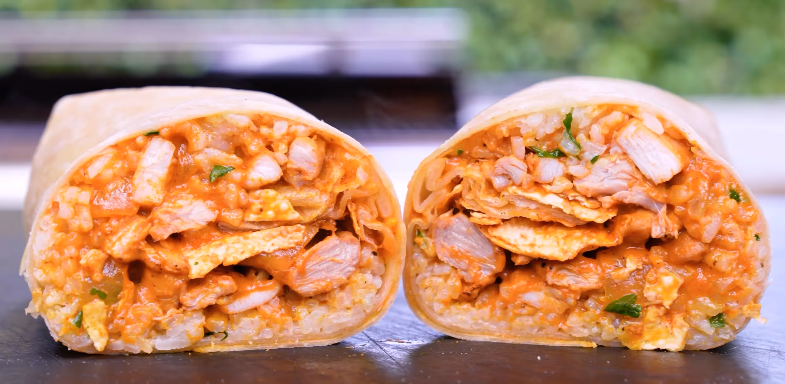Indian Butter Chicken Burrito