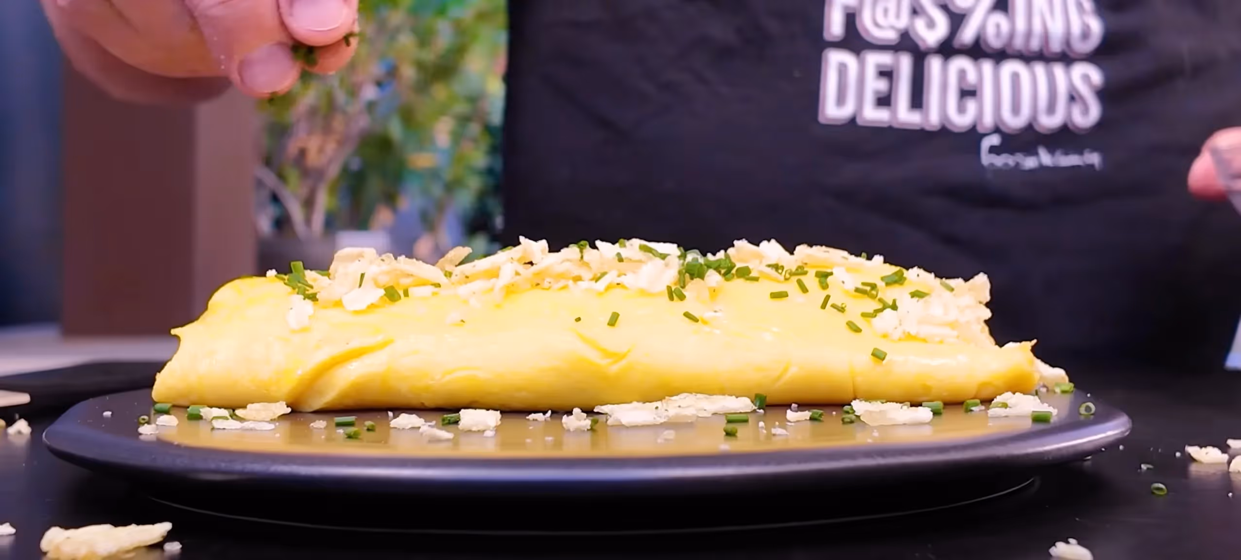 Potato Chip Omelette