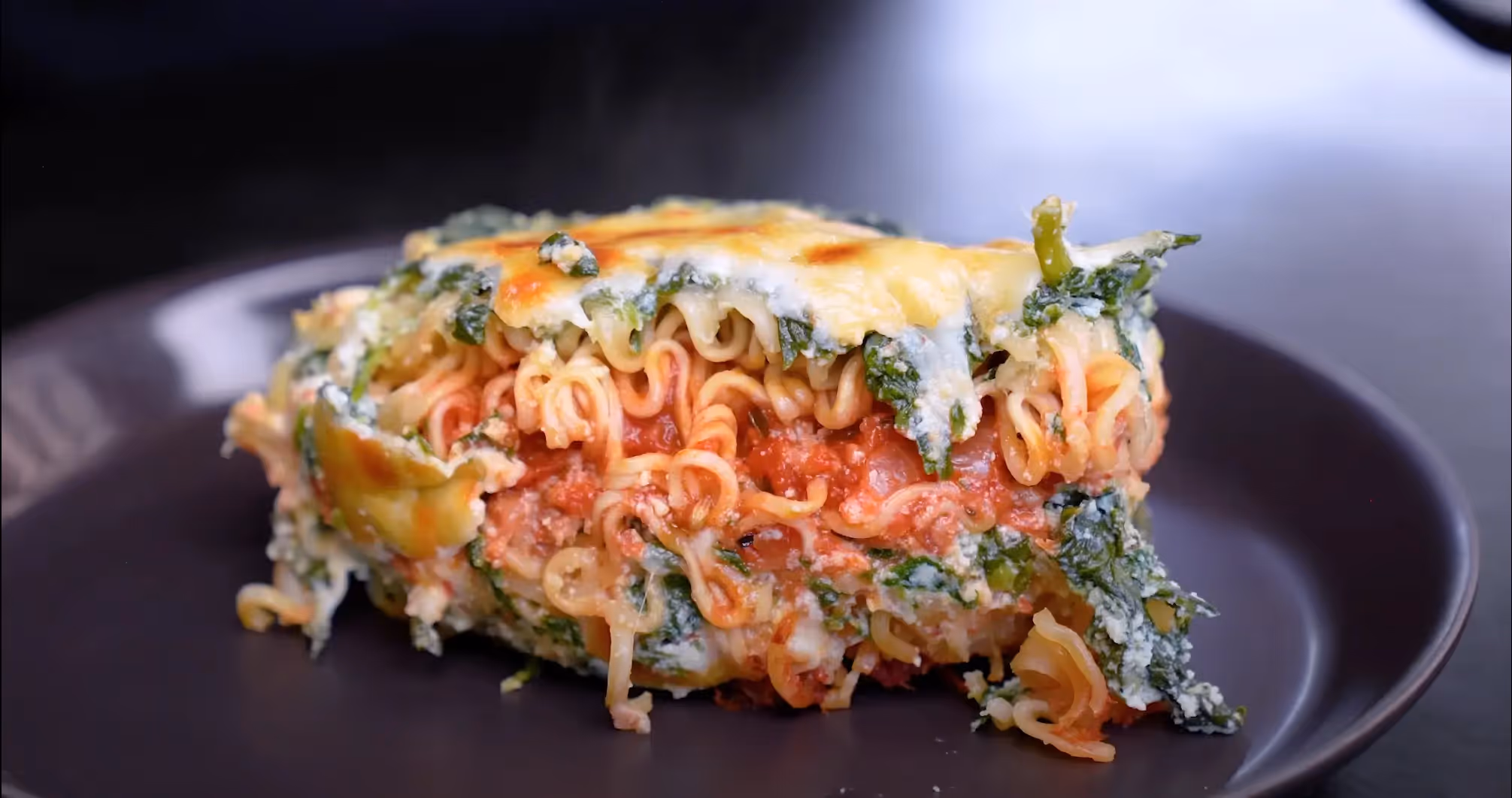 Ramen Lasagna