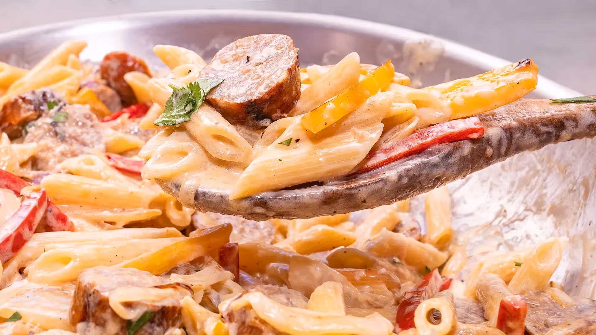 Italian Sausage Alfredo