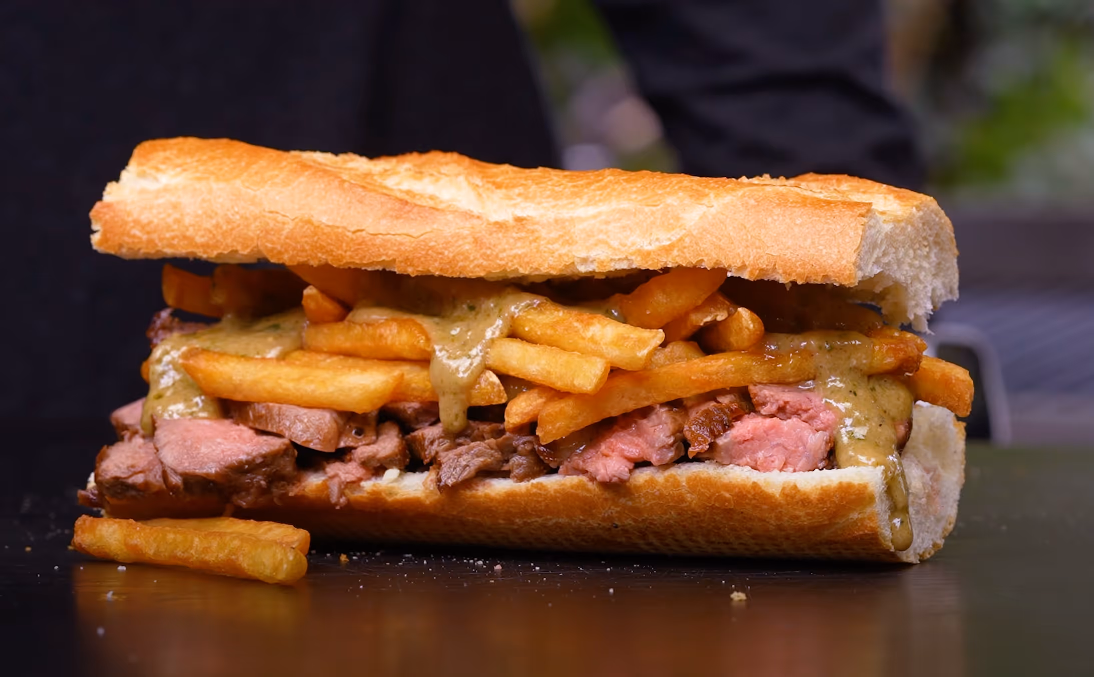 Best Steak Frites Sandwich - Ever