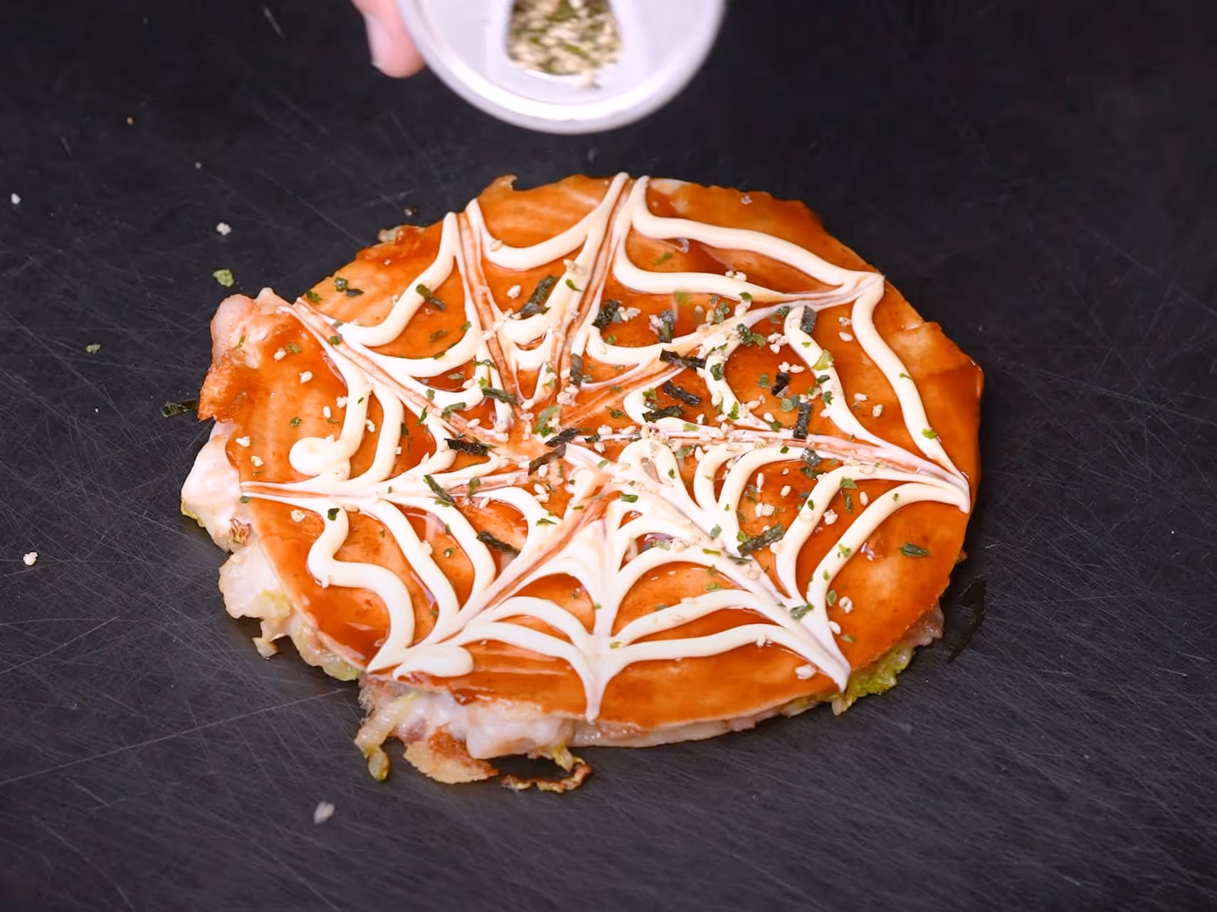 Okonomiyaki Quesadilla