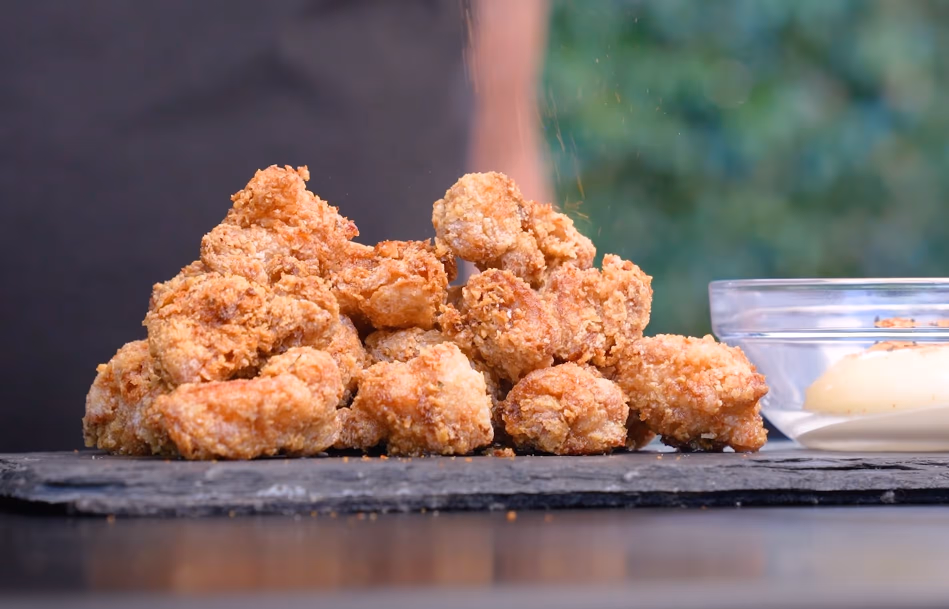 Kewpie Fried Chicken Nuggets