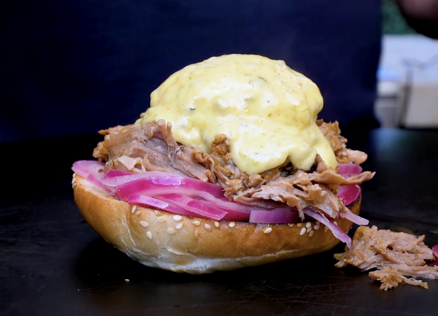 Eggs Benedict with Pulled Pork