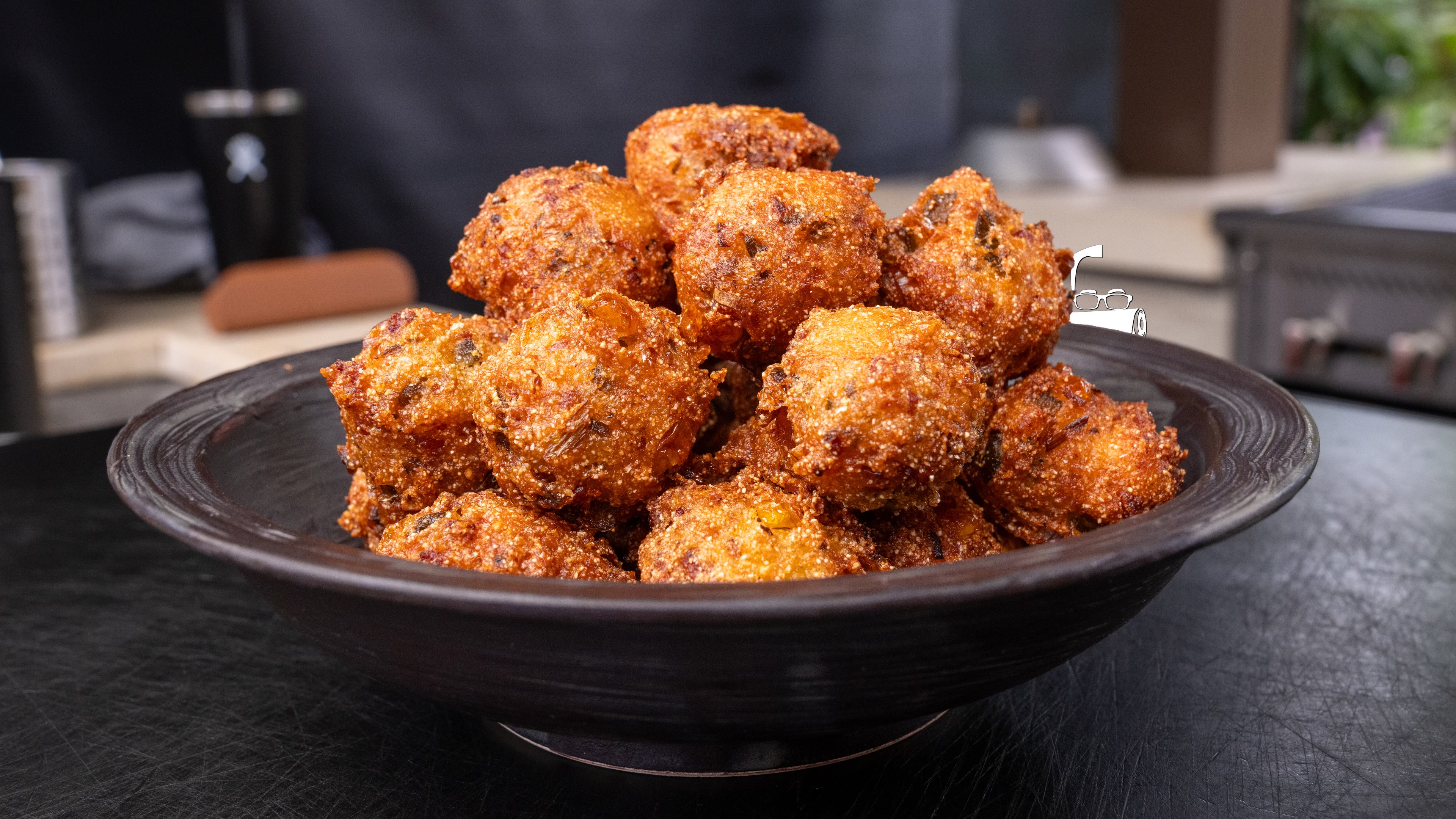 Corn, Bacon & Jalapeño Fritters