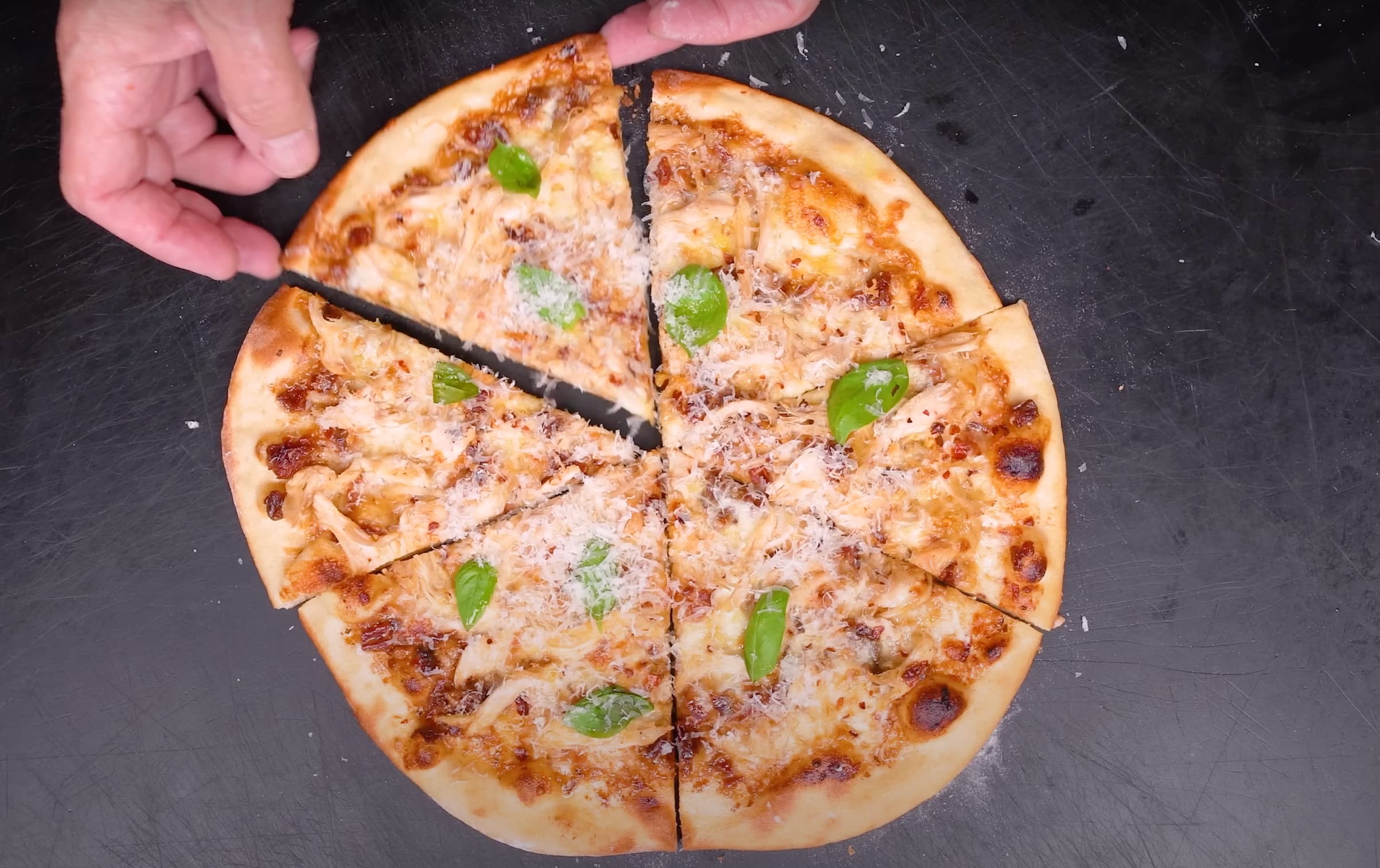 Marry Me Chicken Pizza