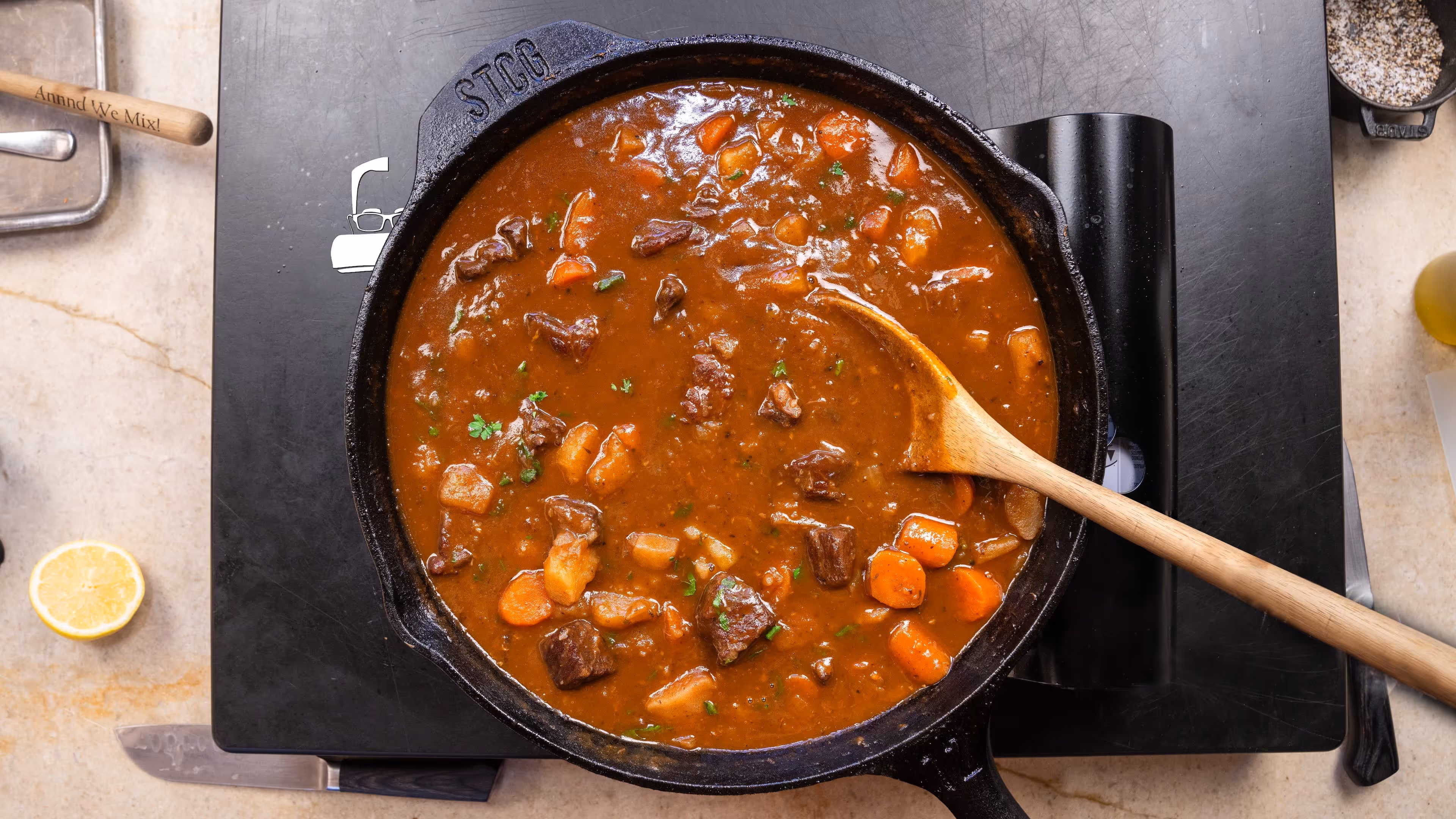 One Pot Beef & Potato Stew