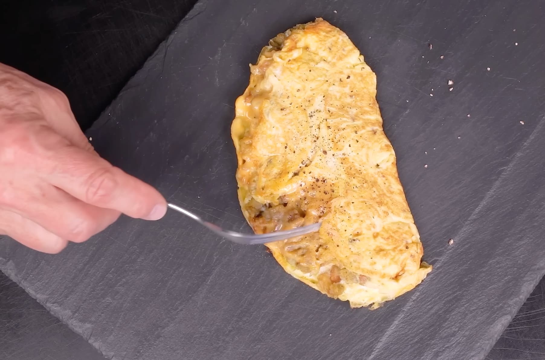 Thanksgiving Stuffing Omelet