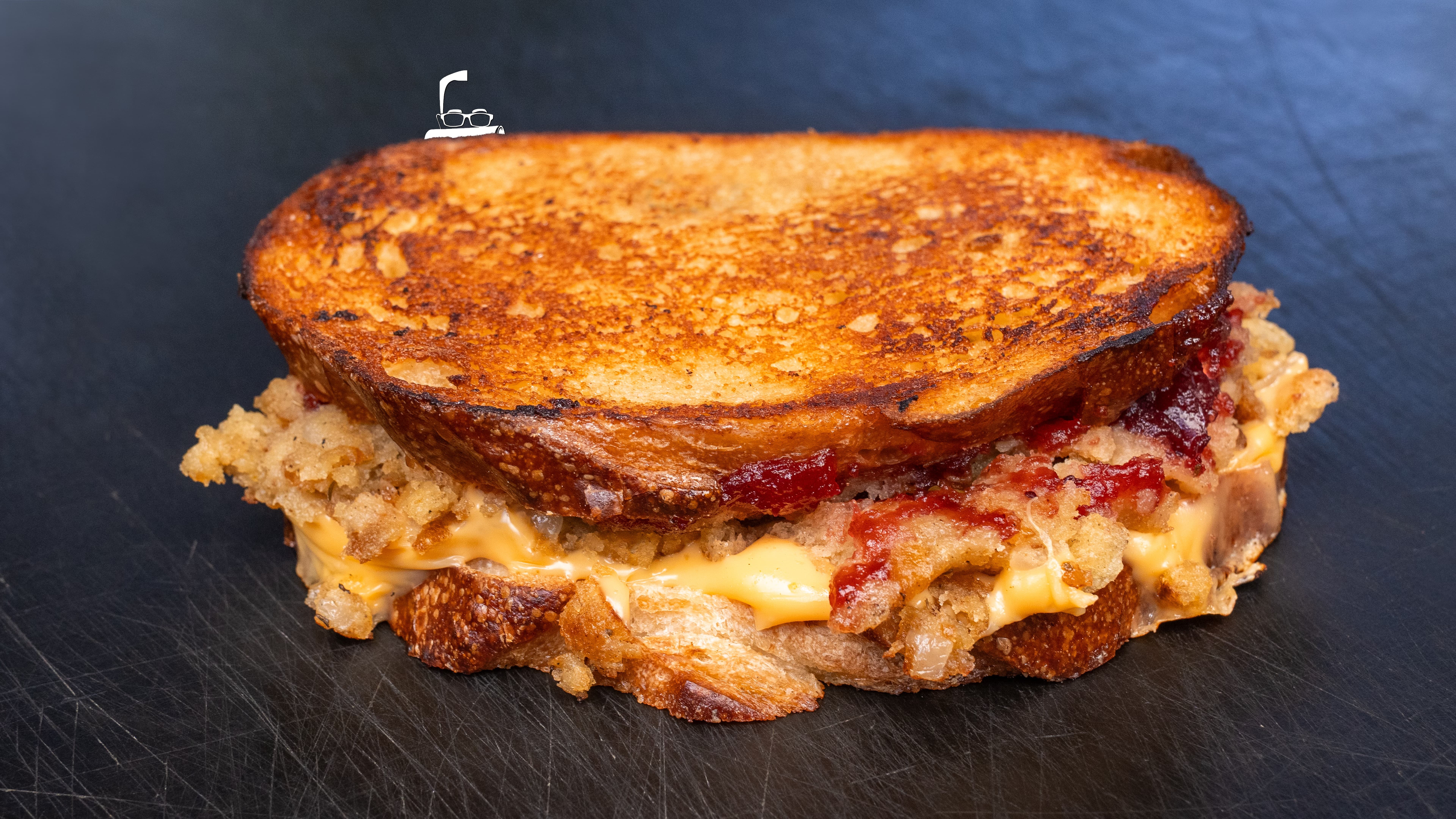 Stuffing Grilled Cheese