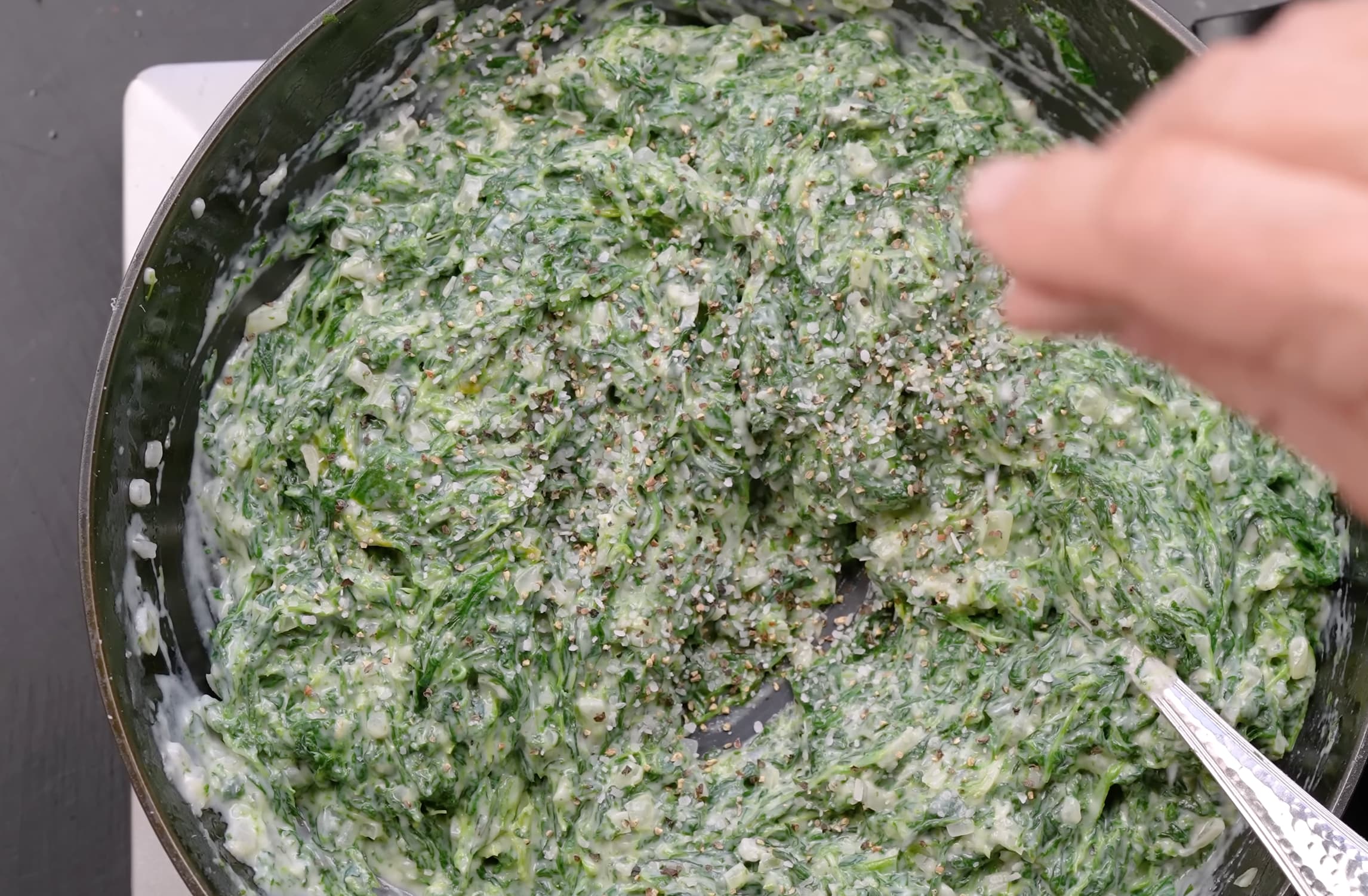 My Favorite Creamed Spinach